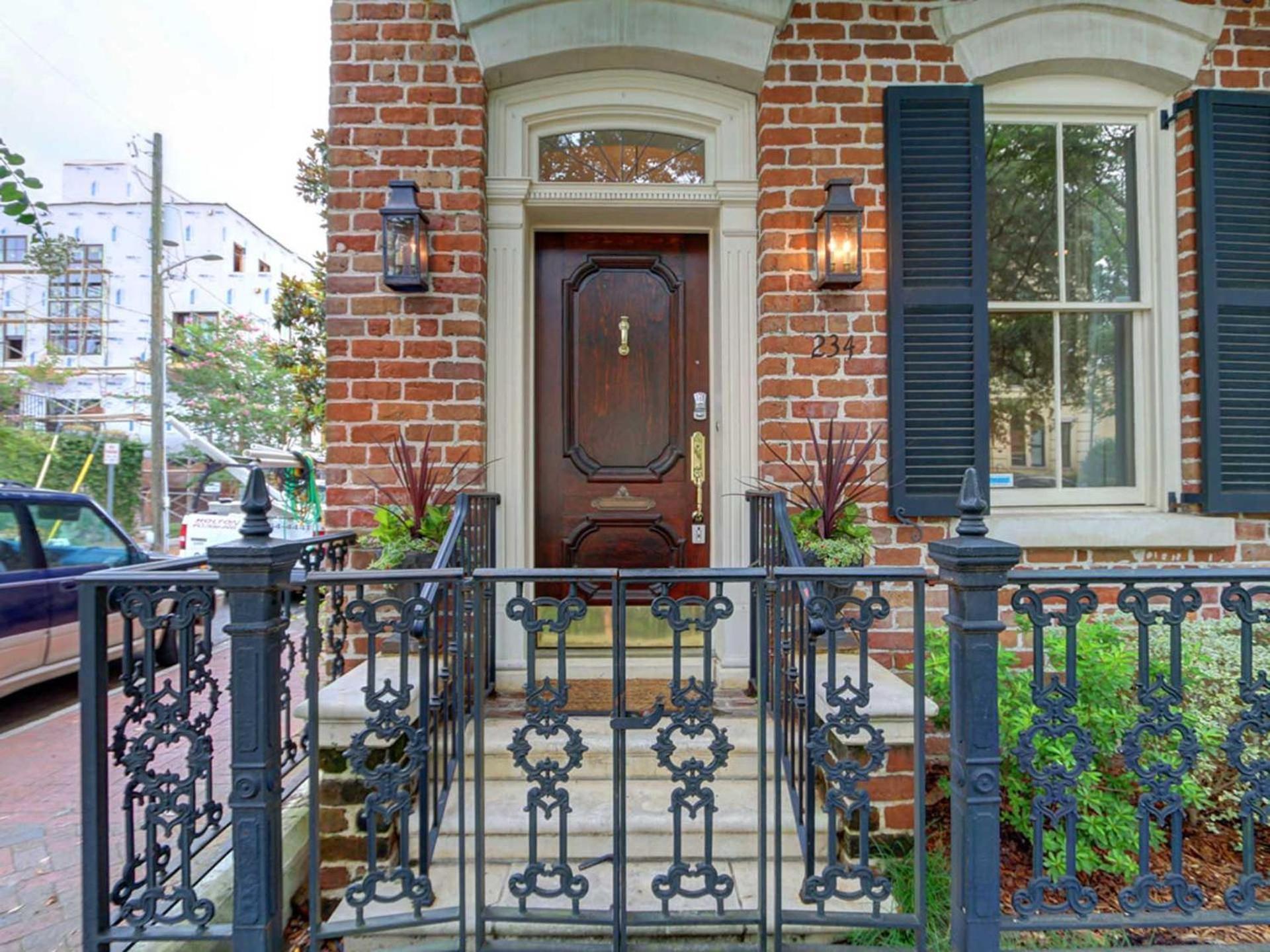Вилла Habersham House Саванна Экстерьер фото